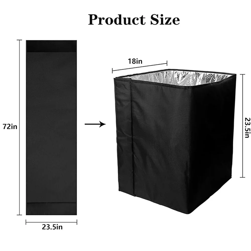 

Cozy Windproof and Warm Beehive Winter Protection Cover 2 Layer 600D Oxford Reliable Material Suitable for Most Beehives