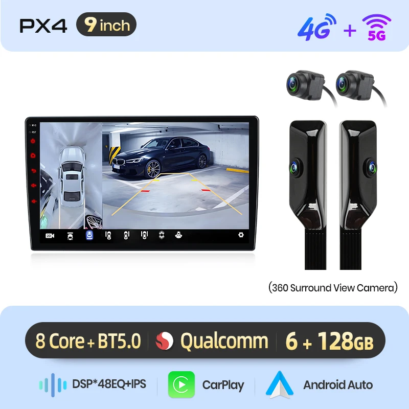 Junsun 8 Core Draadloze CarPlay Android Auto Radio Voor Mercedes Benz Vito 2 W639 Viano 2 2003-2015 4G WiFi GPS Navigatie