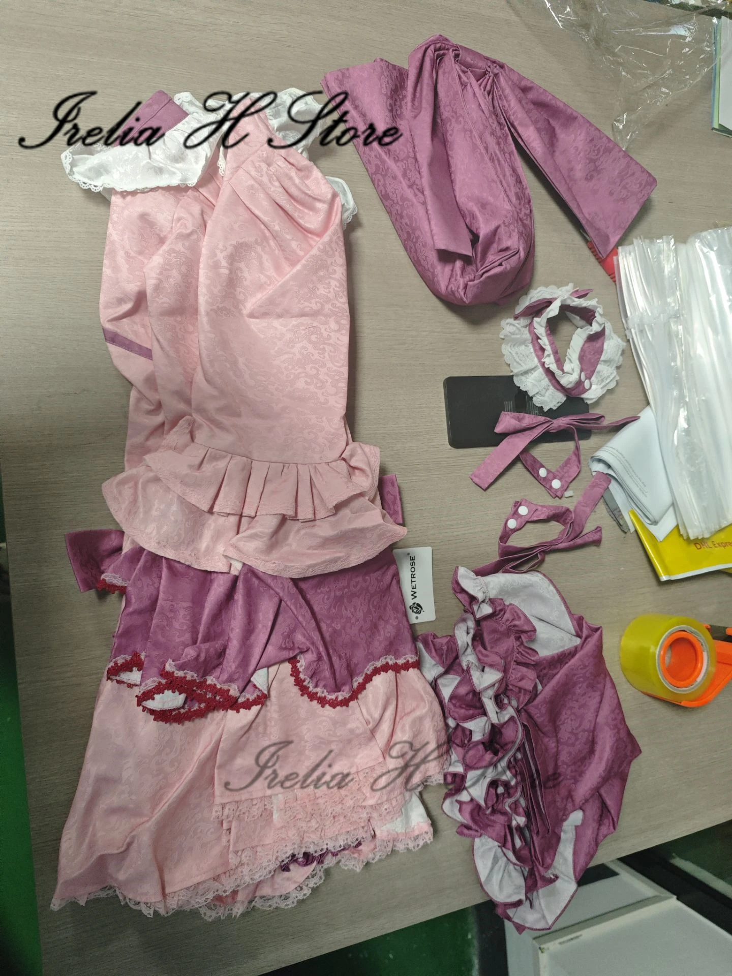 Irelia H Store Customized Final Fantasy VII Cosplays Cloud Strife Cosplay costume evening party dress female image 5