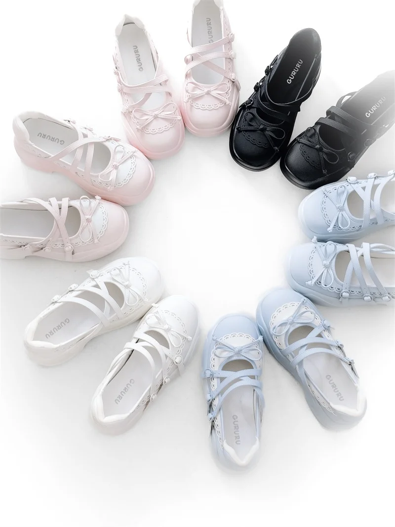 

GURURU Original Summer Thi Bot Comfortable Simple Versatile Sports oes Sweet Girl Faionable Flat Mouth Single oes