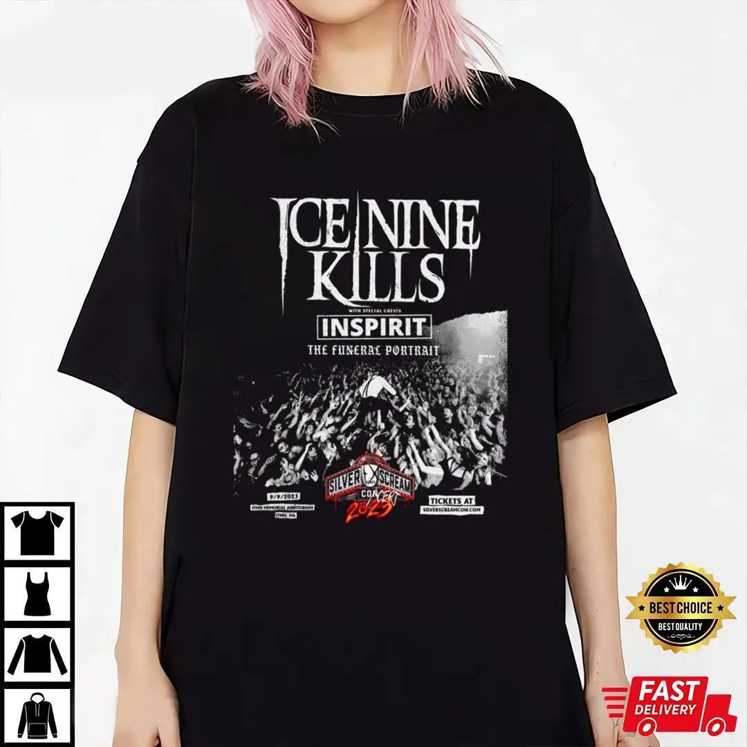 Ice Nine Kills Band Tour 2023 Graphic Shirt Unisex Men Women KV12637