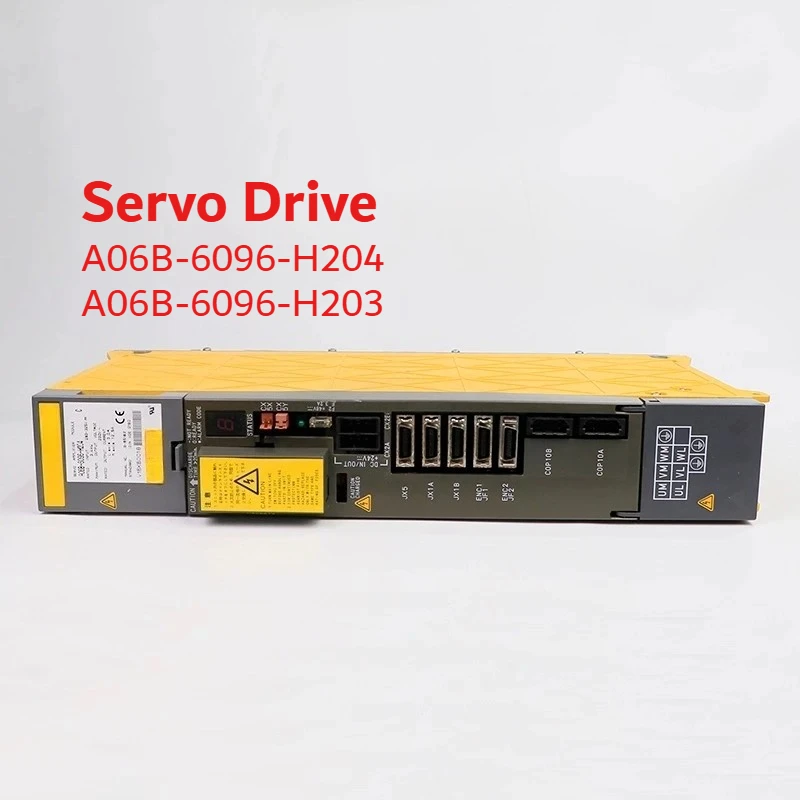 

Used A06B-6096-H204 H203 For FANUC A06B-6096-H204 Servo Drive Servo Amplifier