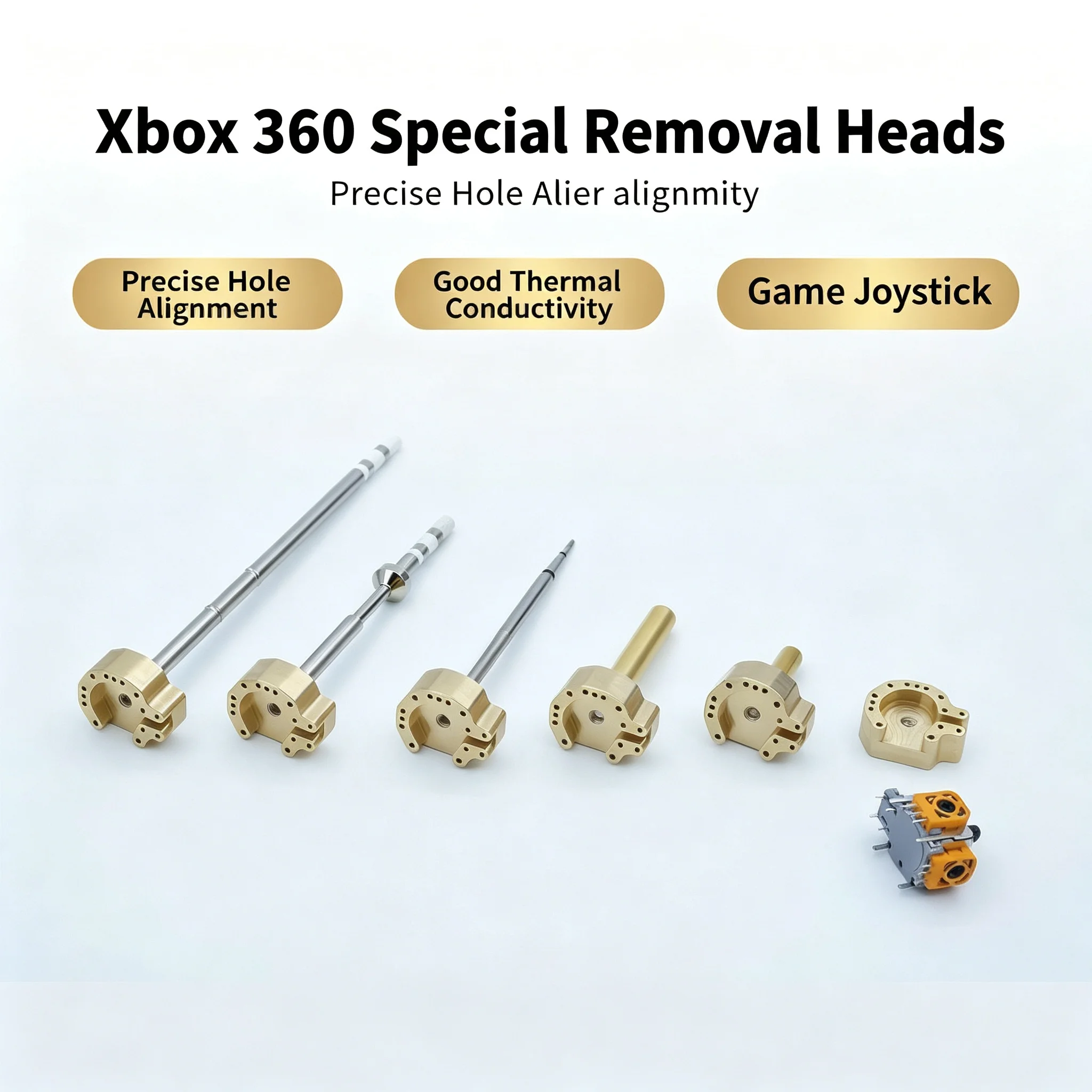 Joystick Desoldering Tip Tool Removable Joystick Soldering Iron Tip Xbox 360 Game Joystick Disassembly Assembly Repair Tool