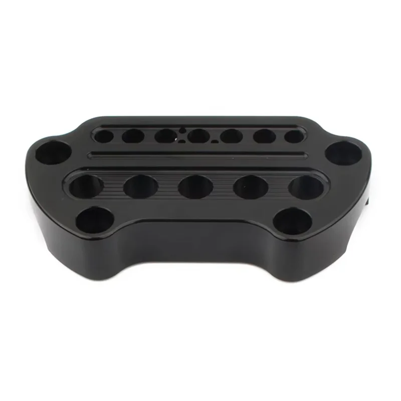 

For Sportster 1995-2006-Dyna Motorcycle Indicator Light Handlebar Top Press Code Handlebar Clamp Rod Riser