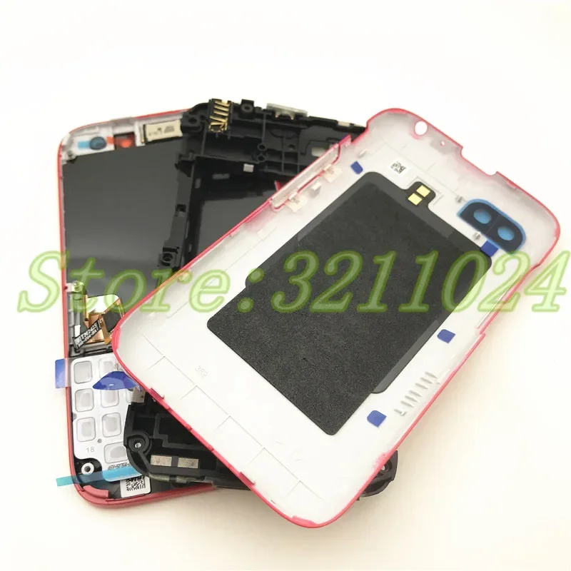 Full Housing New For BlackBerry Q5 New LCD Display Touch Screen Digitizer+Bezel Frame+Keyboard+Battery Door Cover