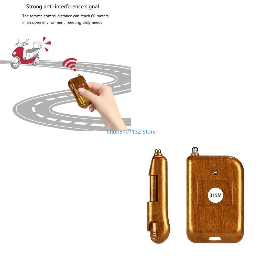 87HD 4 Channel 4CH Wireless Remote Control Switch Receiver 315/433/418/430MHZ