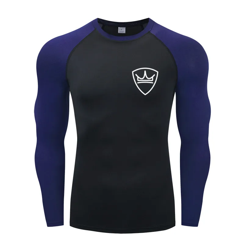 Men\'s Rashguard T-shirt Fitness Compression Tee Clothes Long Sleeve T shirt For Women/Men Sport Workout Rash Guard Top t shirts