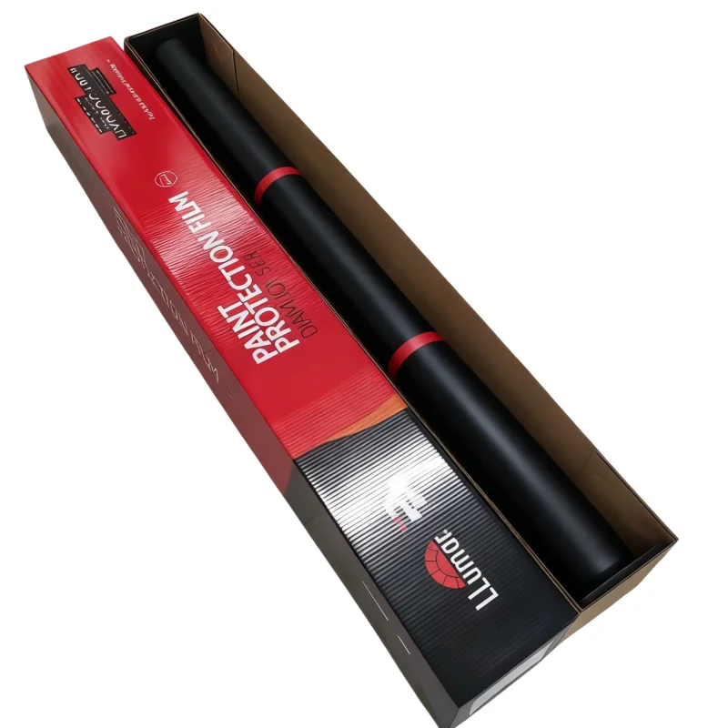 

МАТОВЫЙ ЧЕРНЫЙ LLumar ТПУ PPF Защитная пленка для краски Самовосстанавливающаяся атласная матовая отделка Стелс-выгляд против царапин Гидрофобное пятно