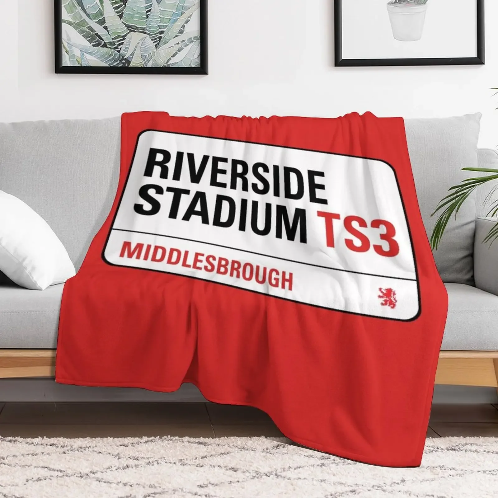 Riverside Stadium Middlesbrough Throw Blanket heavy to sleep Kid'S cosplay anime Blankets