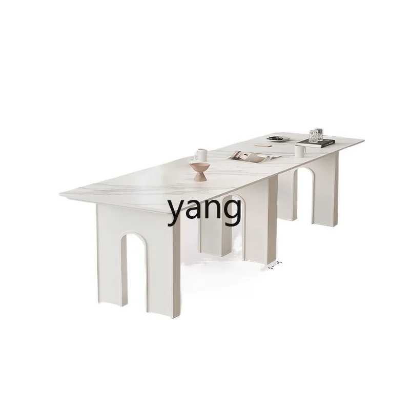 

LH Conference Table and Chair Set Office Large Rock Slab Long Table for Discussion Rectangular