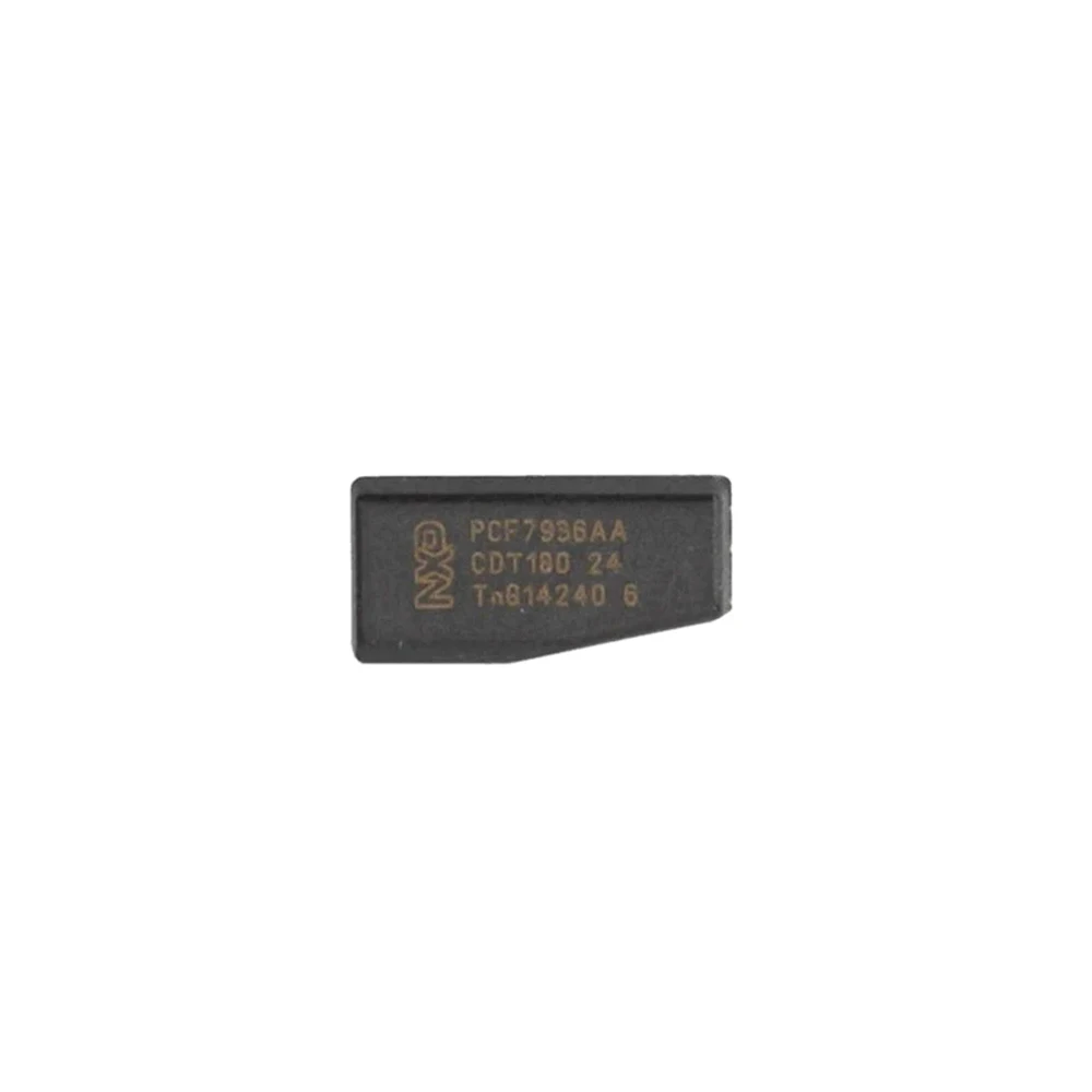 10 sztuk/partia chip kluczyka samochodowego oryginalny Pcf7936aa ID46 układ transpondera PCF7936 odblokuj ID 46 PCF 7936 (update PCF7936AS) Carbon