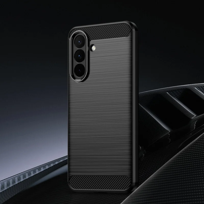 For Samsung A27 Case Cover Samsung Galaxy A27 Capas Phone Bumper Silicone Armor Soft TPU Carbon Fiber Phone Fundas Samsung A27
