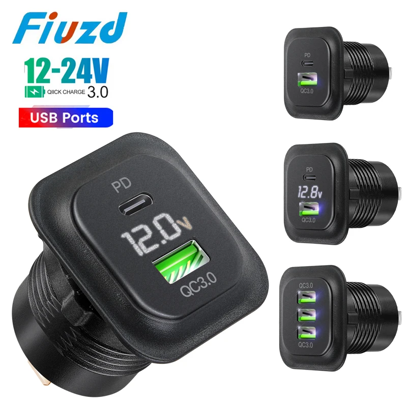 Tomada Usb 12V Auto…