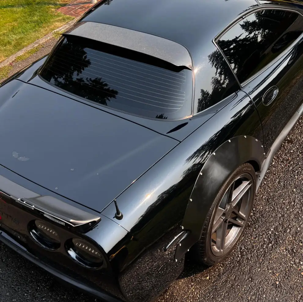 

Для Corvette C5 Z06 FRC Спойлер на крышу из углеродного волокна