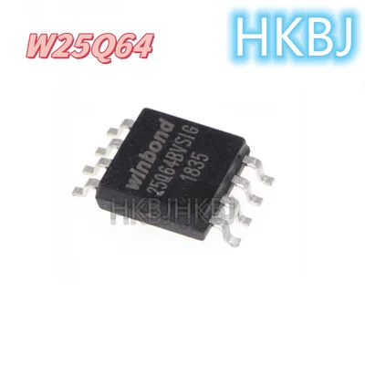 5ชิ้นต้นฉบับ25Q64BVSIG W25Q64 W25Q64BVSIG SOP8 IC ใหม่