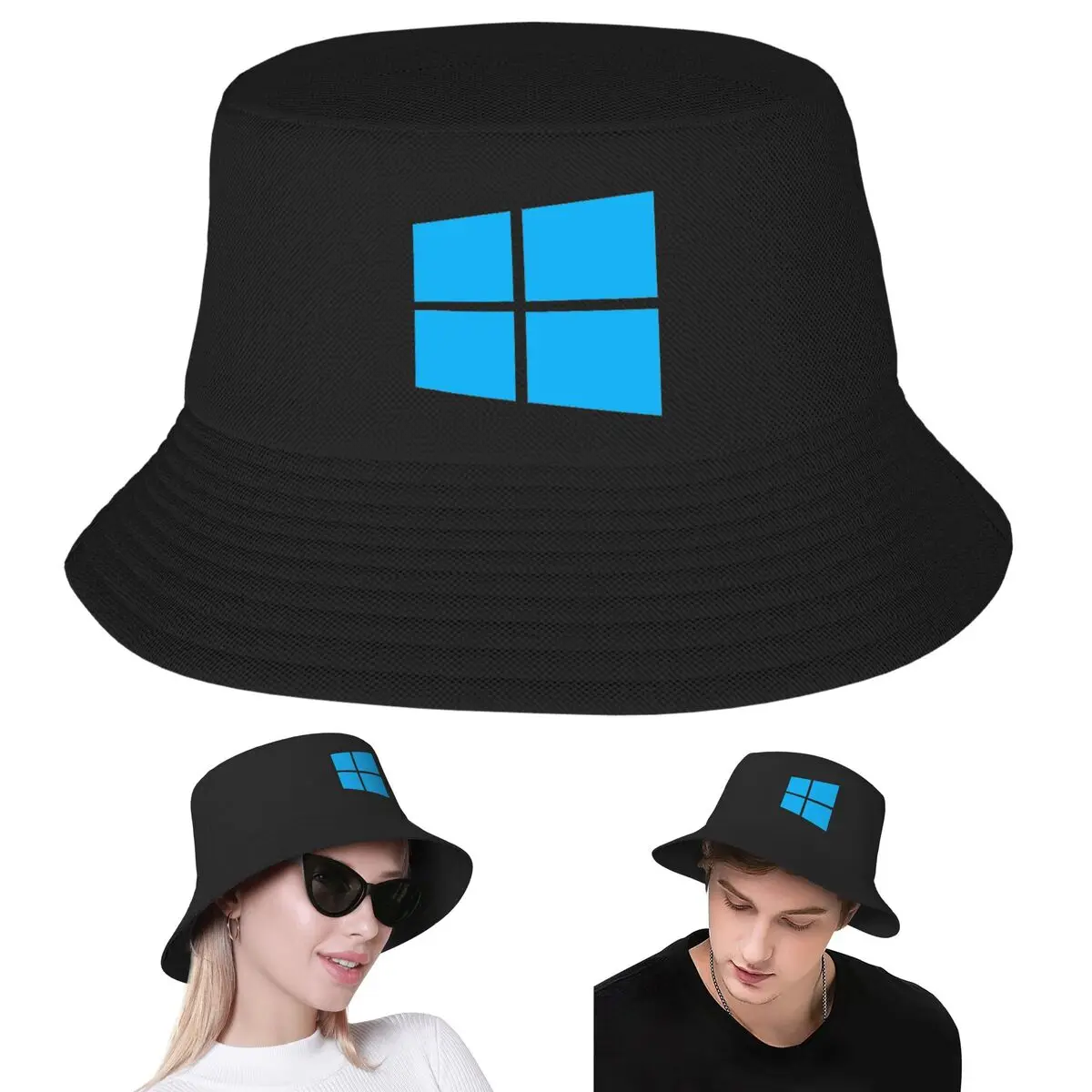 

Панама-ведро Windows XP, шляпы-боб, уличные шапки в стиле хип-хоп, осень для лета, пляжной рыбалки, унисекс, рыбацкие шапки