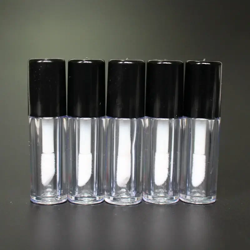 8pcs/Pack 0.8ml 3ml Plastic Lip Gloss Tube Bottle Small Lipstick Tube with Leakproof Inner Sample Cosmetic Container