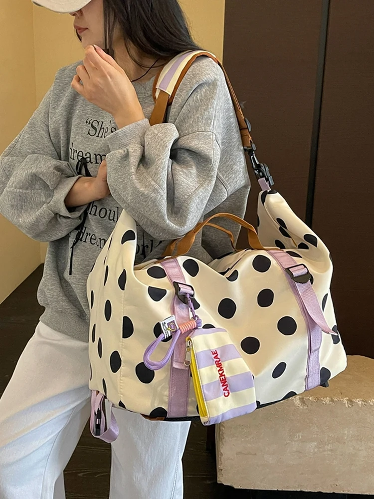 bolsa-de-viaje-casual-con-diseno-de-bloques-de-color-y-puntos-gran-capacidad-para-mujer-apta-para-equipaje-viajes-cortos