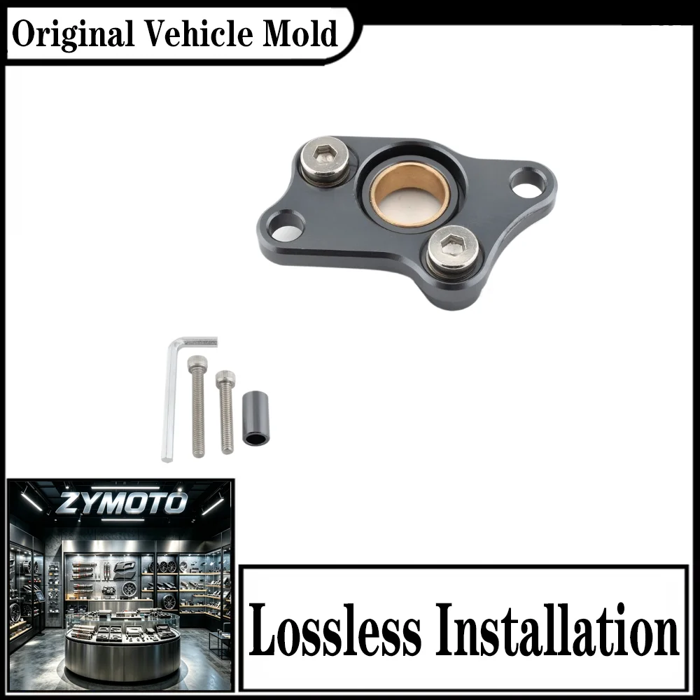 FOR KAWASAKI ZX4R ZX-4R ZX4RR ZX-4RR ZX25R ZX-25R ZX25RR ZX-25RR 2020-2026 Shift Stabilizer Support Kit CNC Billet Aluminum Blac