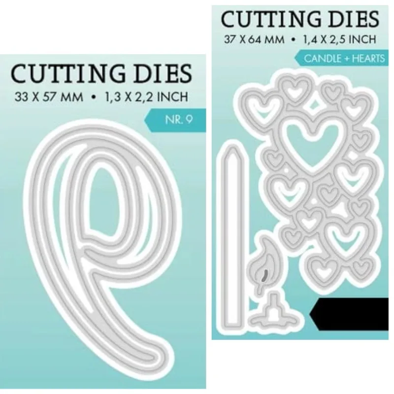 Number Two Is Like a Little Duck Swimming Metal Cutting Die New Arrival 2026 DIY Molds Scrap Booking Paper Making Die Cuts Craft