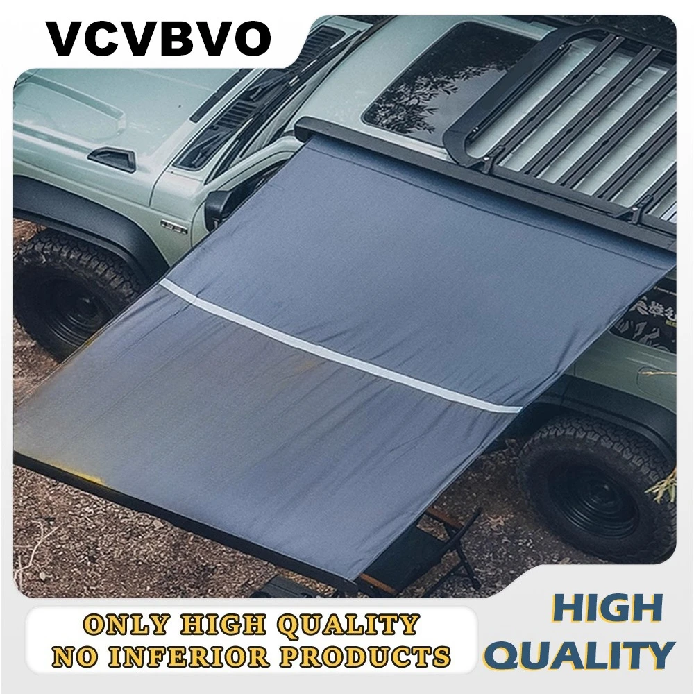 

Оснащен автомобильным навесом, боковыми палатками, боковыми палатками из твердого алюминия и световыми полосками, защитой от солнца и дождя.