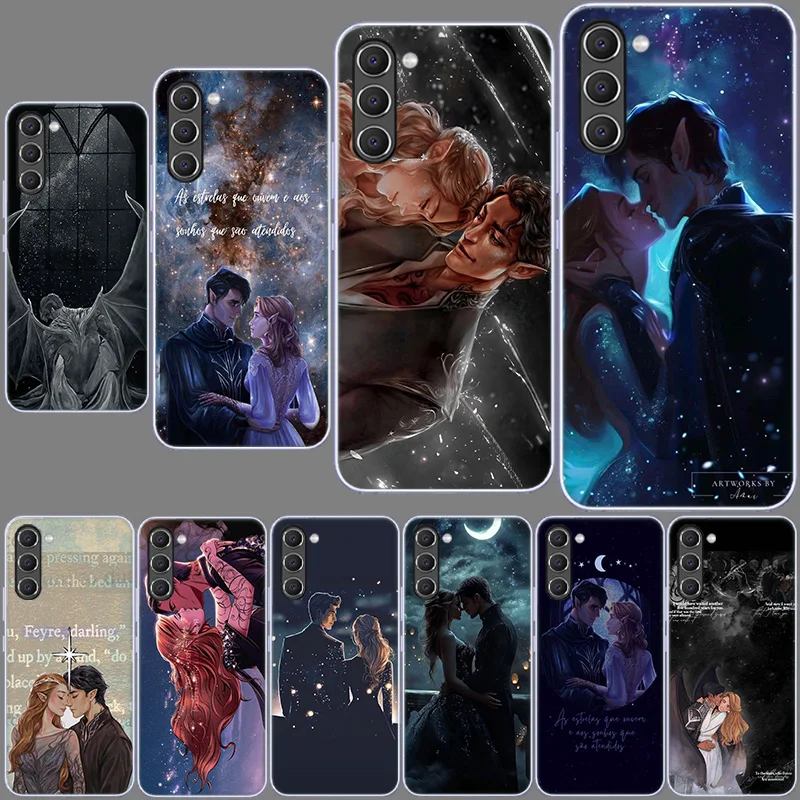 Acotar A Court of Mist and Fury Phone Case for Samsung A54 A14 A24 A34 A17 A37 A57 A55 A35 A25 A15 A13 A23 A33 A53 A07 A05S A04S