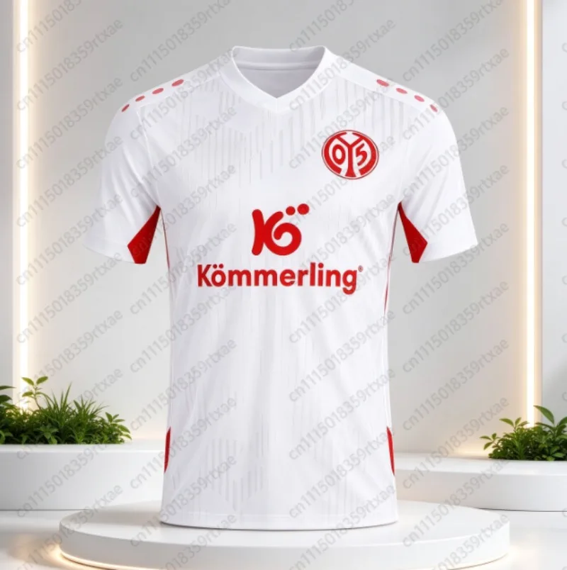 2026 Unisex Mainz Team Short Sleeved Sport T-Shirt Breathable Quick Drying New Model for Polish League Fans FamilyMatching