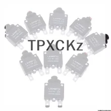 /TPz/For 3-8A 10/15/20/30A Thermal Switch Overload Protector Push Button Circuit Breaker Overload Protector Switch Fuse