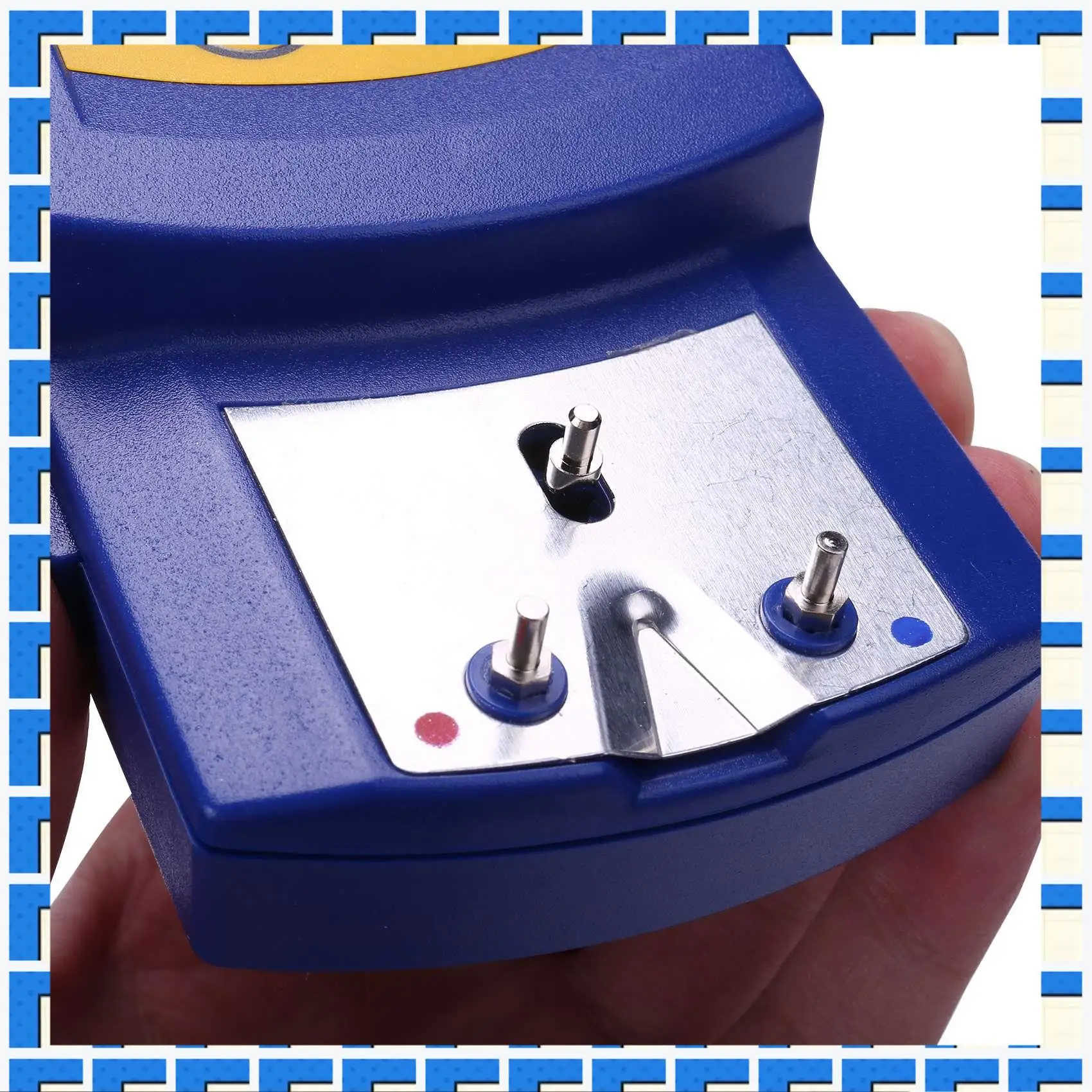 

ABNG FG-100 Digital Soldering Iron Tips Thermometer Temperature Tester For Soldering Iron Tips + 5Pcs Lead Free Sensors 0-700C