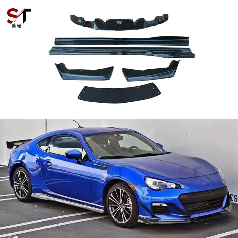 

Подходит для Toyota GT86 Subaru BRZ, углеродное волокно, объемная передняя губа JDM, боковая юбка, задняя губа, модифицированные автозапчасти