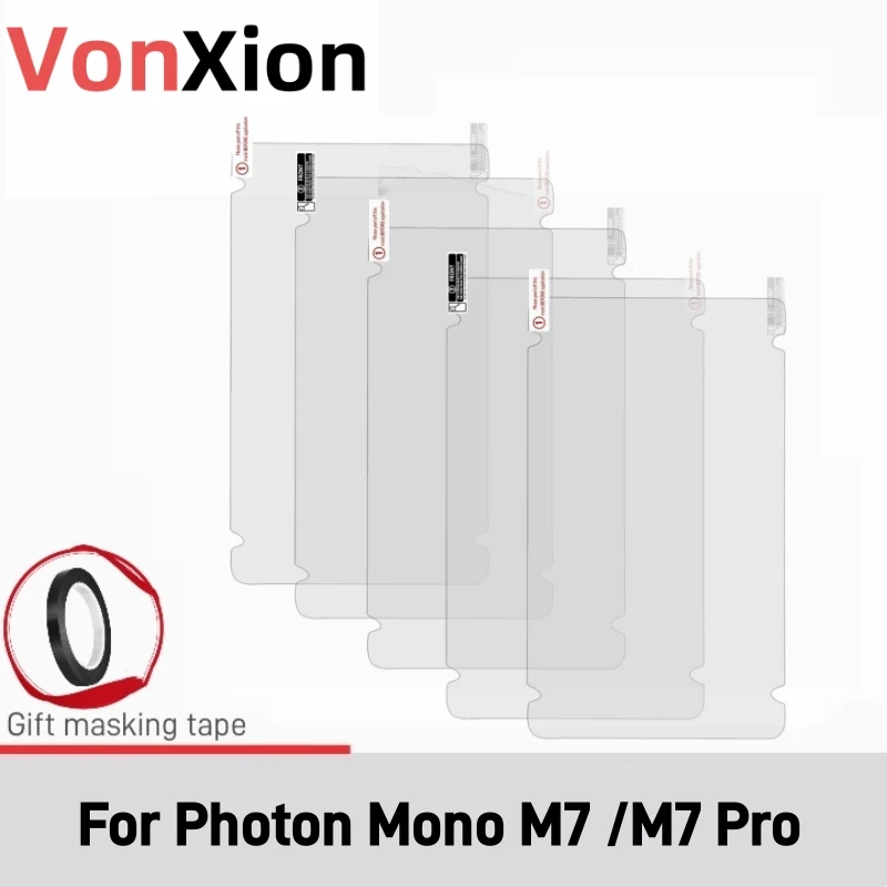 Vonxion Screen Protector for LCD 3D Printers Protective Film for ANYCUBIC Photon Mono M7 Pro M7 Resin 3D Printer Parts