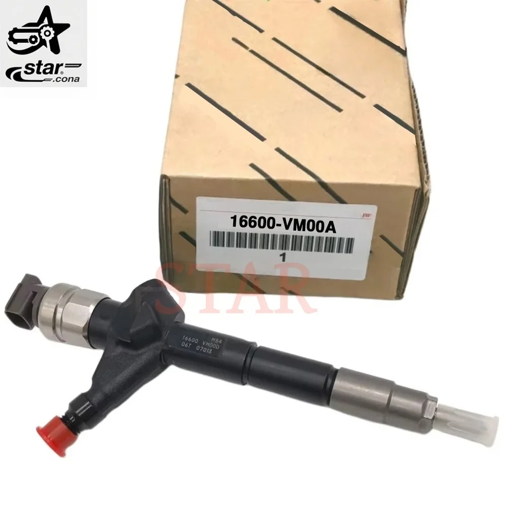 Inyector Common Rail Ddensoo 16600-VM00A 16600-EC00A 095000-6240 DCRI106240 0950006240 para NISSANN Navaraa D22 YD25