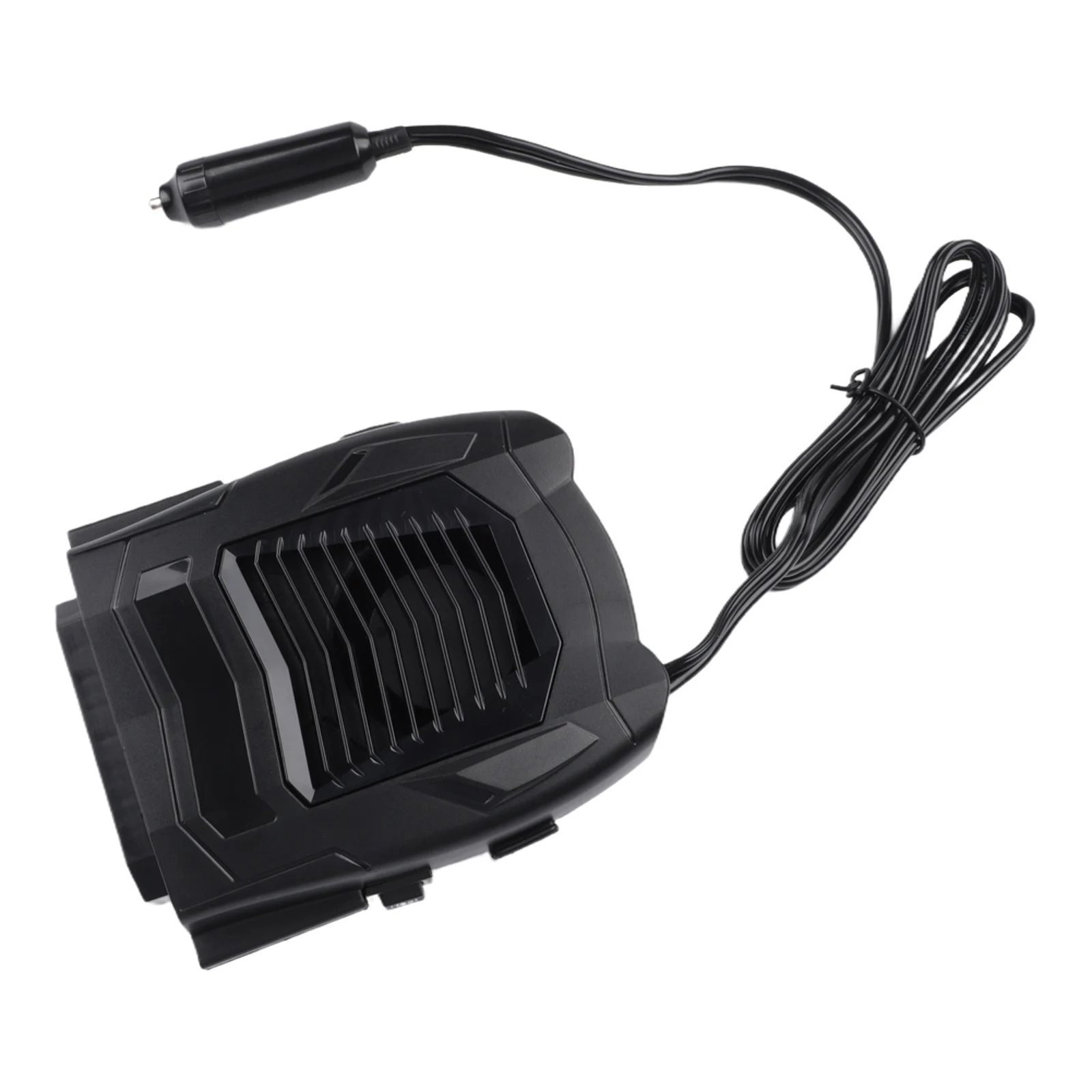 12V Automotive Car Heater and Defroster with 360 Degree Adjustable Mount for Windshield Demisting and Cooling Fan Operation
