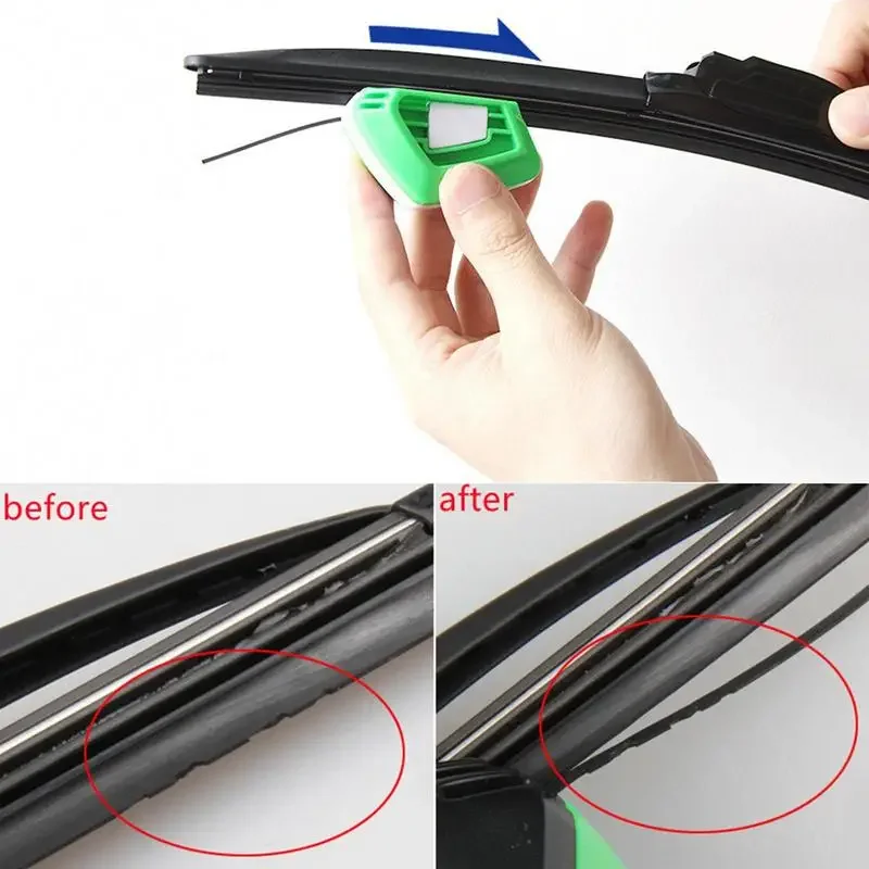 Universal Car Wiper Repair Tool Portable Windscreen Wiper Blade Cutter Rubber Regroove Tool Wiper Trimmer Car Wiper Repairer