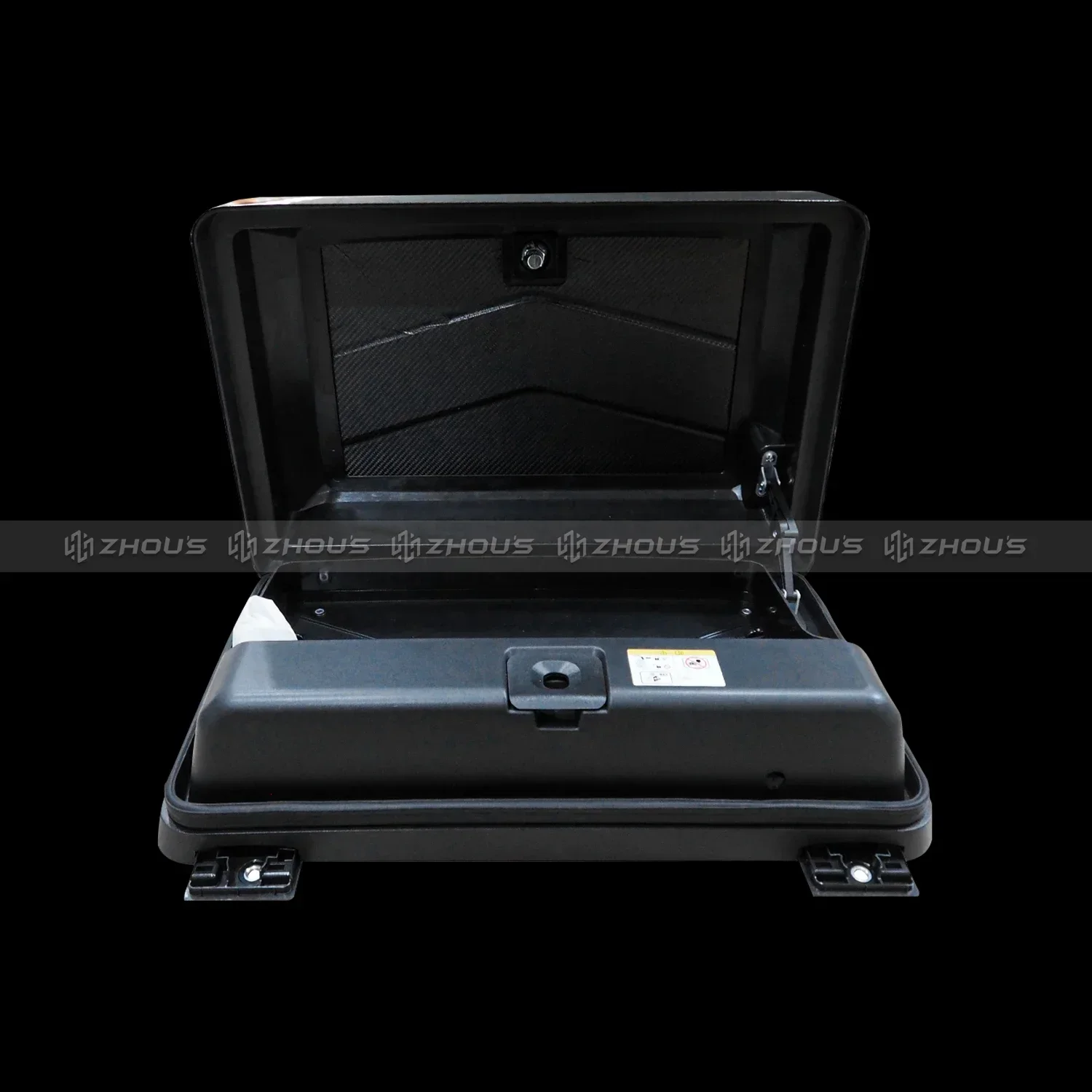 Zhous Design Customized CARBON FIBER V VERSION TOOL BOX  For New Defender L663