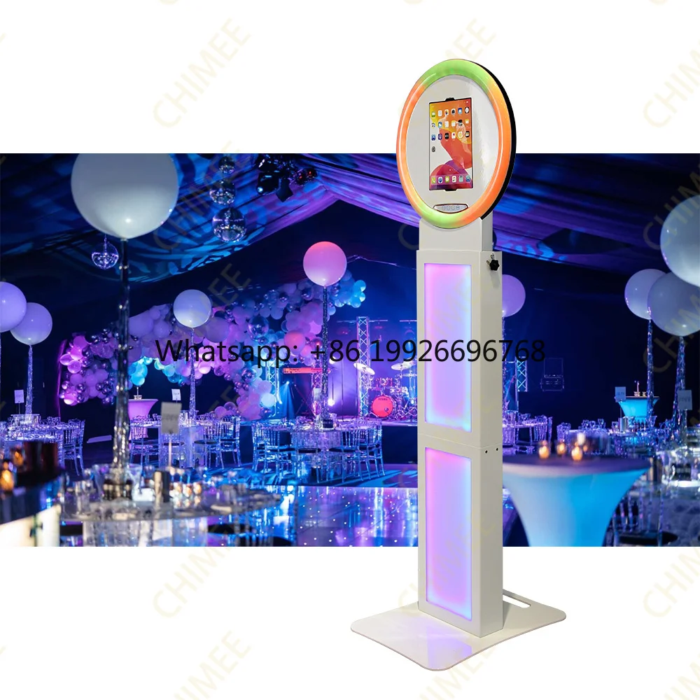 

Легко собрать, не требуются инструменты. Простая круглая фотобудка для IPAD с HD-дисплеем для общественных мероприятий и аренды вечеринок. Поставщик