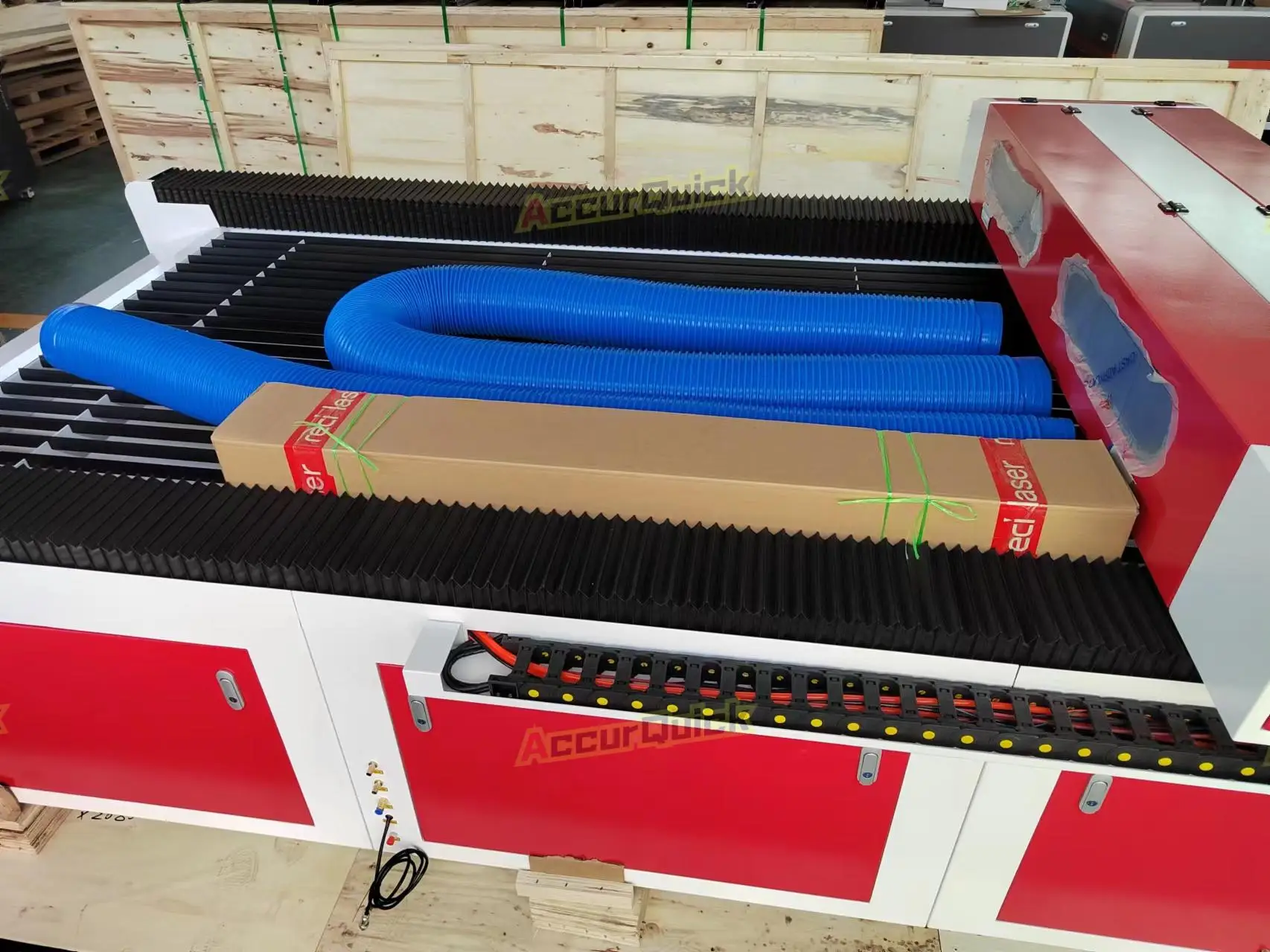 Ruida Controlled Laser Cutting Machine Wood Plywood MDF CO2 Laser Cutter With 80W Laser Power