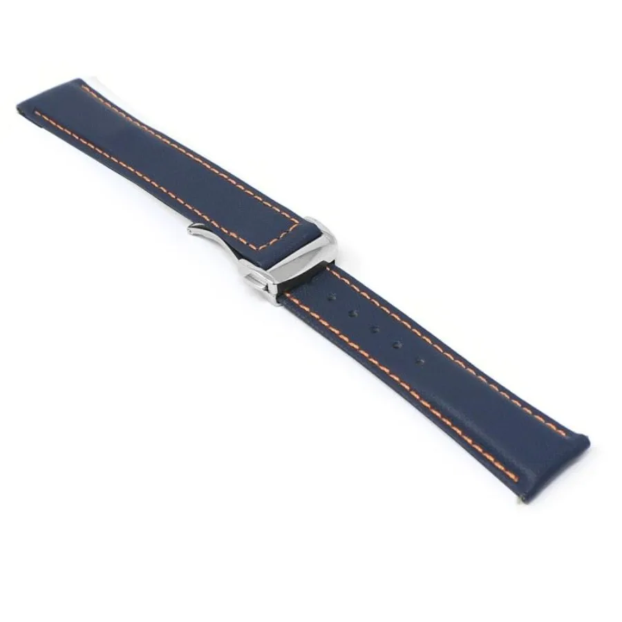 

Sailcloth Nylon Watch Band Strap with Deployant Clasp - Available in Multiple Colors and Sizes 19mm 20mm 21mm 22mm - Durable Li