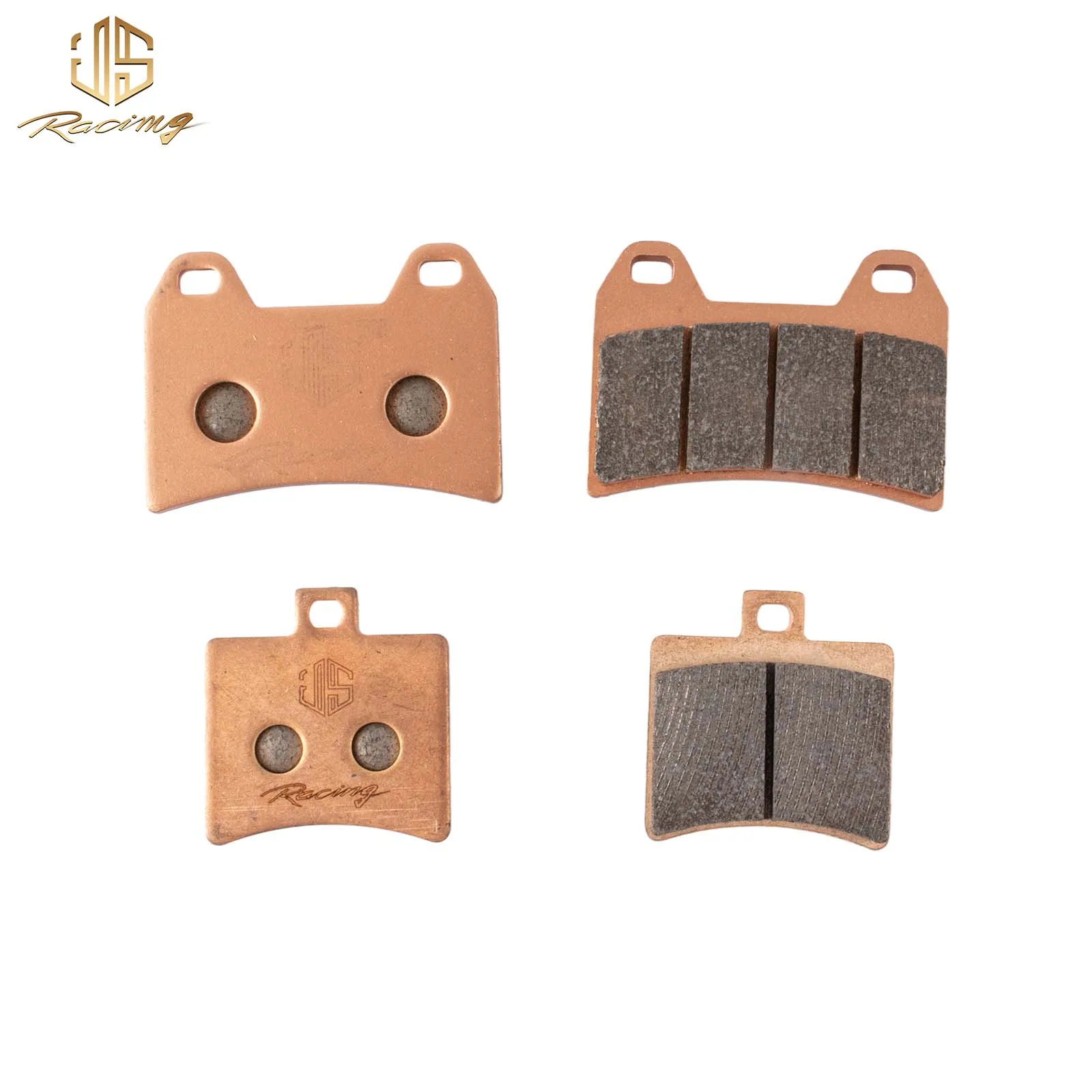 JSRAOIMG Motorcycle Accessories Sintered Front Rear Brake Pads For BENDA Chinchilla 500 Chinchilla500