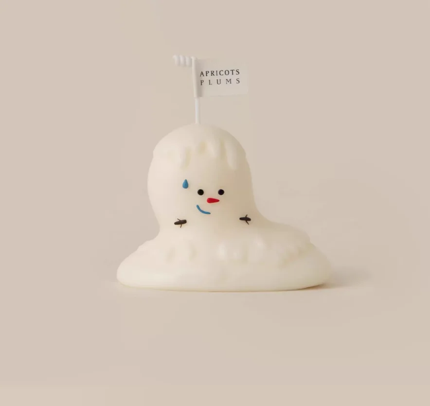 

211268 Рождественская ароматическая свеча-снеговик в подарочной коробке, украшение, подарок на день рождения