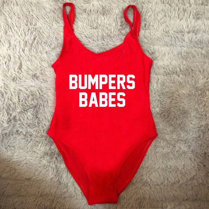 

Цельный купальник BUMPERS BABES, женский купальник, пляжная одежда с высоким вырезом, купальный костюм больших размеров, сексуальное боди, летний купальный костюм 2025