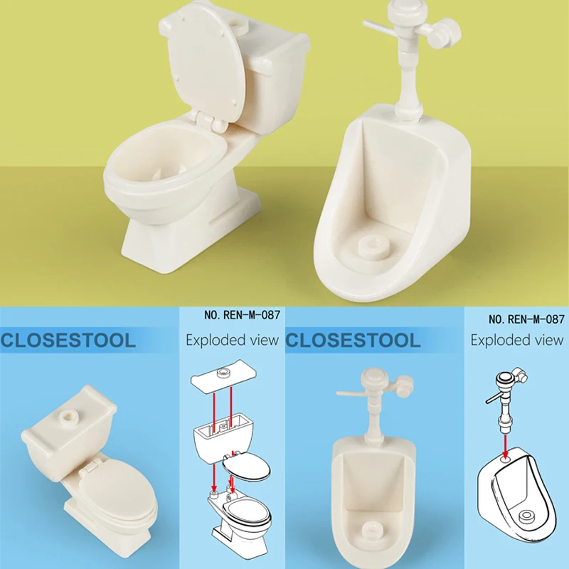 MOC مدينة شارع المشهد اللبنات كشك الهاتف المراحيض وحدات التحكم بالألعاب الطريق حزم صريحة مطبوعة لتقوم بها بنفسك ألعاب الطوب