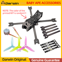 DarwinFPV Baby Ape 3 Inch 142mm Wheelbase Drone Quadcopter Frame KIT Carbon Fiber Arm LED Board 1104 4300KV Motor RC FPV Parts