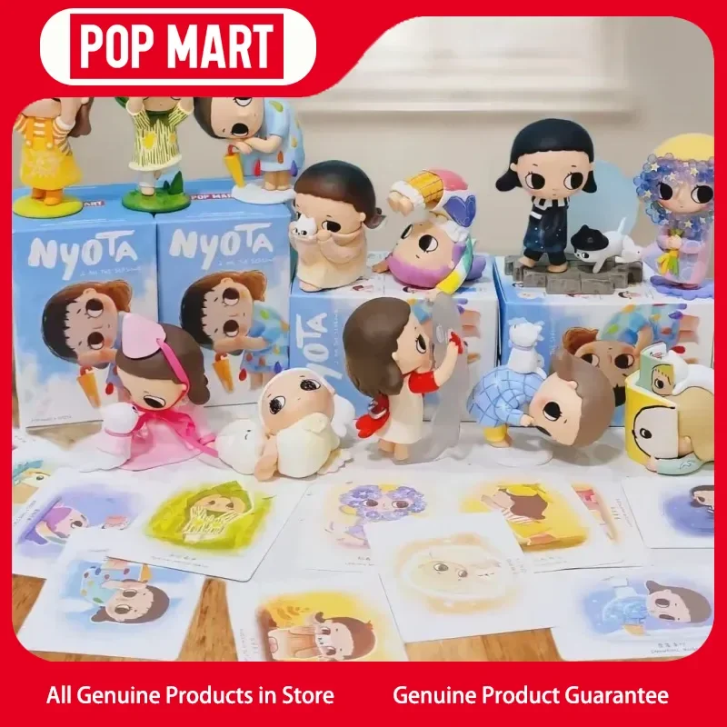 

Popmart Nyota I Am the Seasons Series Blind Box - Cute Action Figures Collectible Model Toy Gift Genuine Mystery Collection