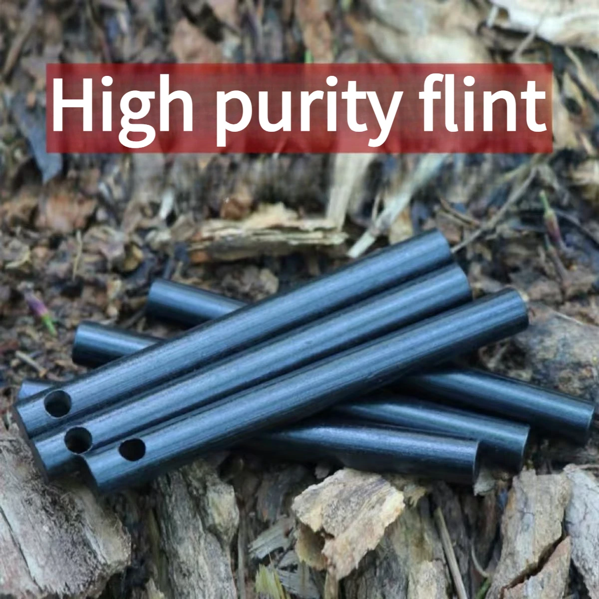 2/4/6PCS Outdoor Survival Fire Tools Torches and Scrapers Camping Survival EDC Equipment