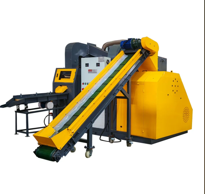 ACCE Cavo Granuli Separatore di Filo di Rame Granulatore di Filo di Rame Cavi di Rame Linea di Chopper Cavo di Scarto Macchine per il Riciclaggio dei Rifiuti