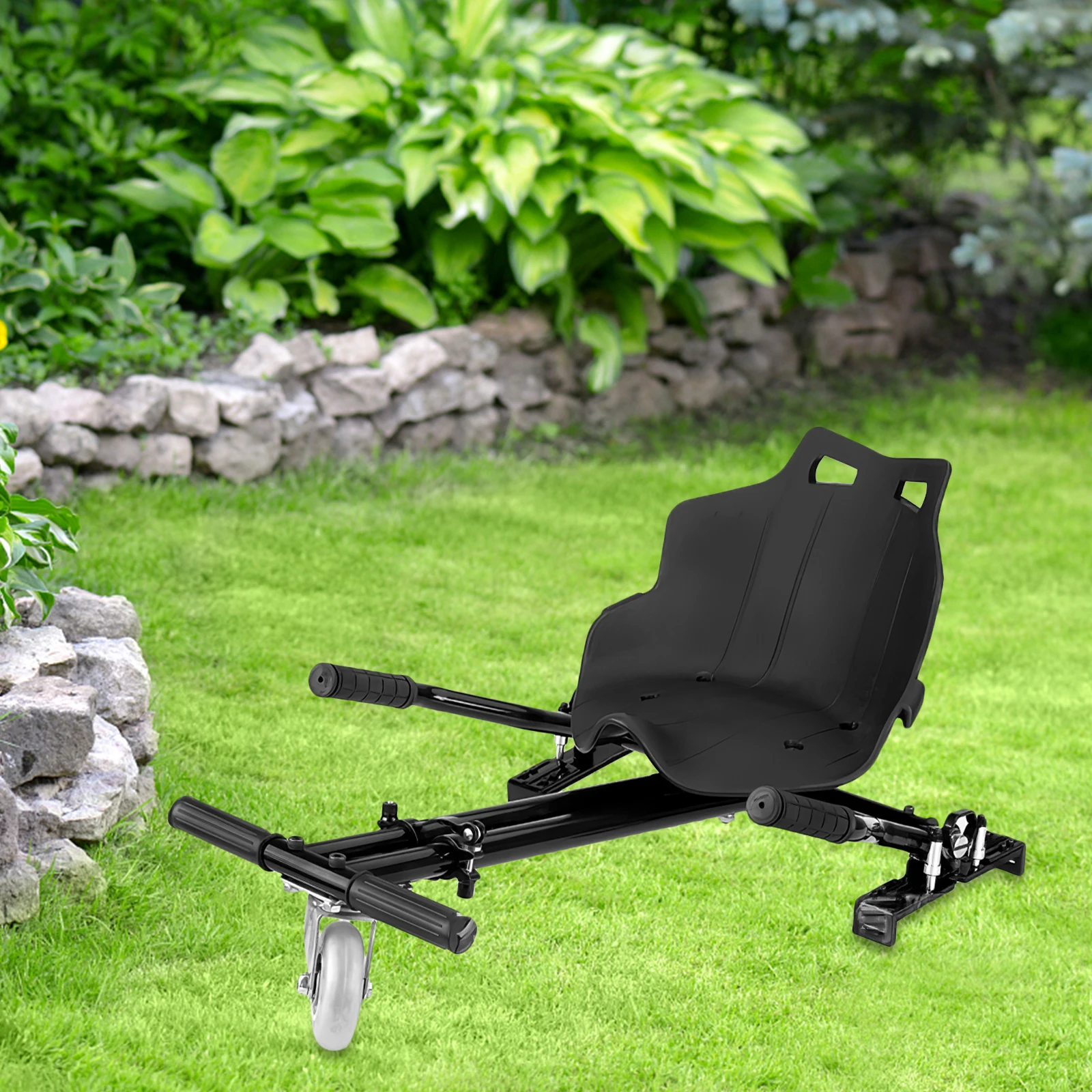 

Kart Seat Replacement Lightweight Compact PP Material Black Color Balancing Scooter Accessory Compatible Easy Install Secure