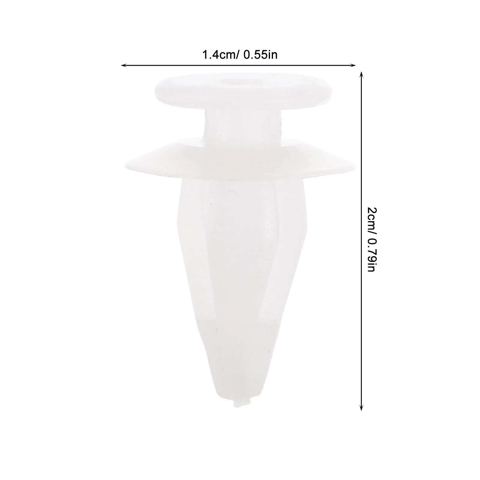 50Pcs Automotive Wheel Arch Clips Car Door Panel Retainer Push Type Fastener Rivets Trim Clips Replacement Kit for Multiple