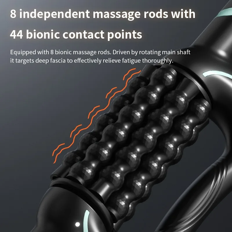 Electric Foam Roller Automatic Massage Roller Muscle Relaxation Fitness Massager for Leg Body Exercise Recovery