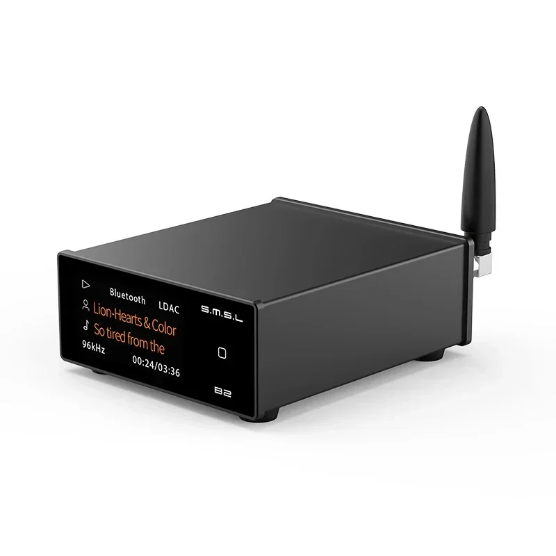 محول جهاز استقبال الصوت SMSL B2 ، USB ، بلوتوث ، رقاقة فك CS43131 ، DAC USB ، محوري ، بصري ، خرج RCA